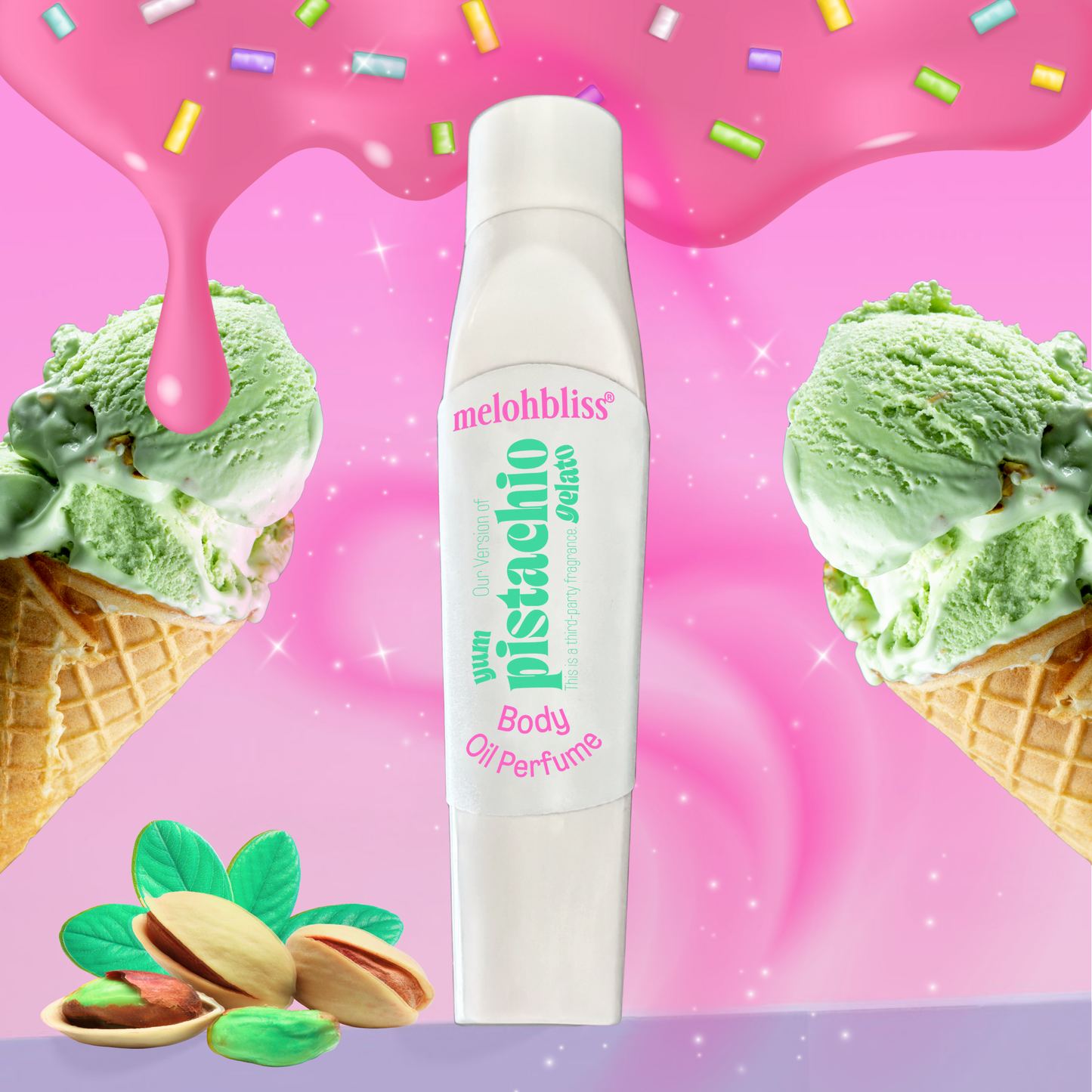 YUM PISTACHIO GELATO FOR WOMEN IMPRESSION ROLL-ON