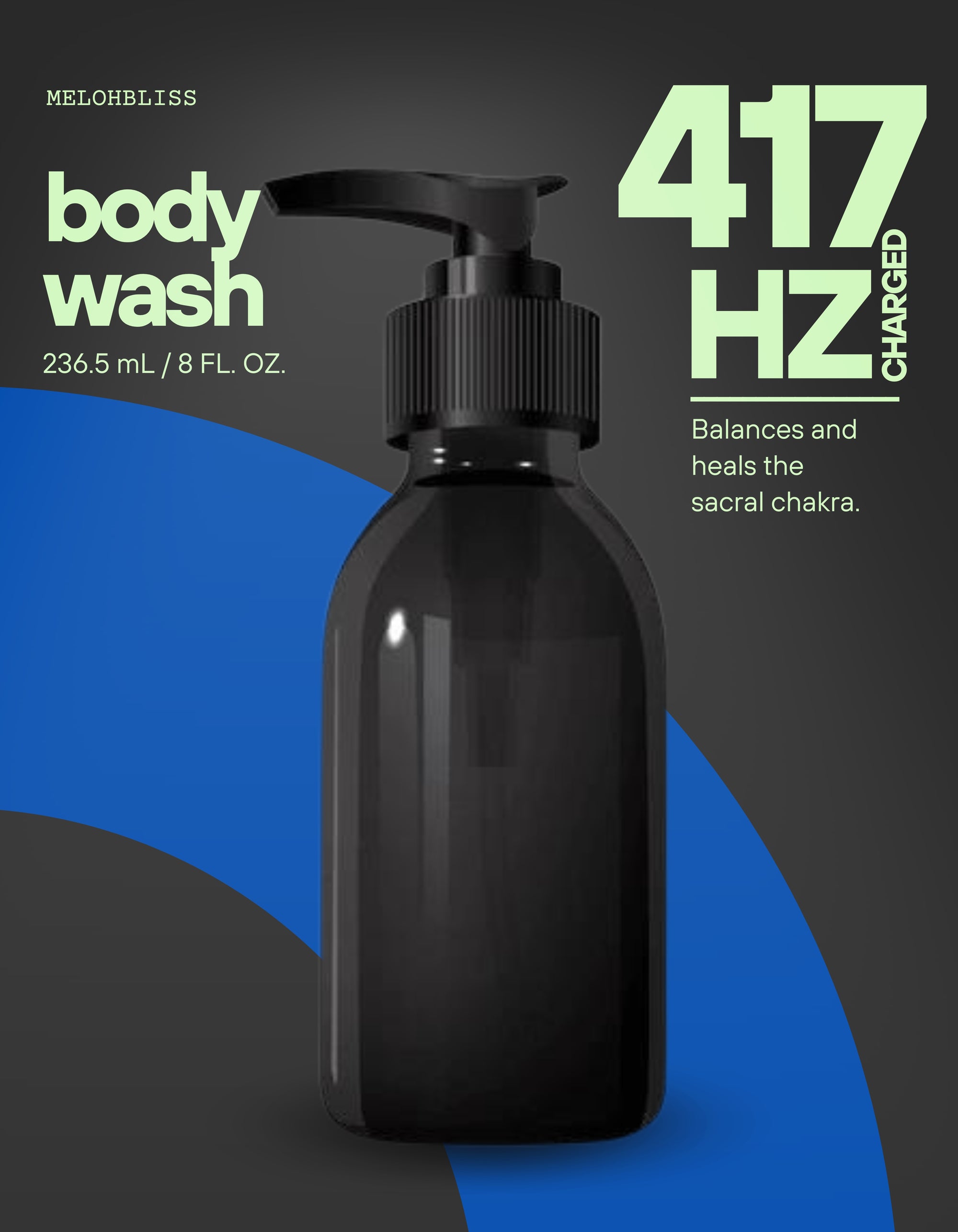 Body Wash Frequency Charged with 417 Hz