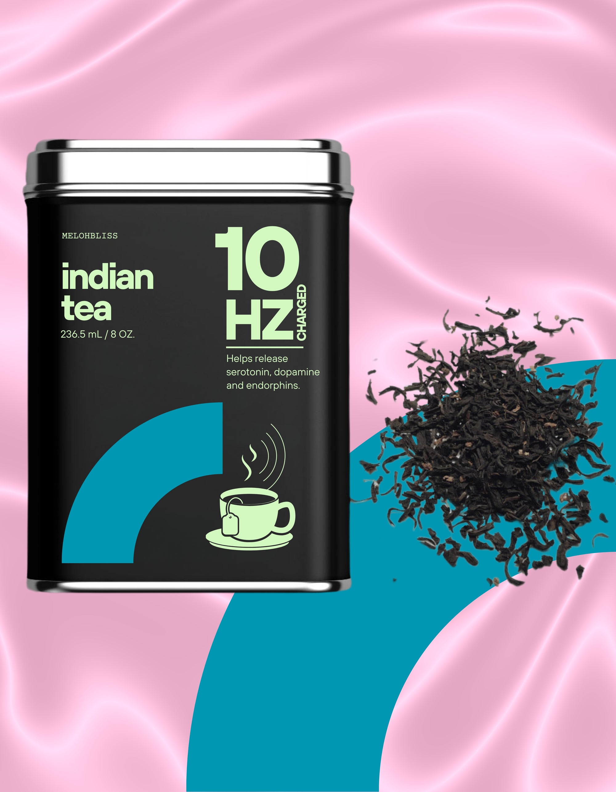 Black Tea Stress Relief 10 Hz Charged